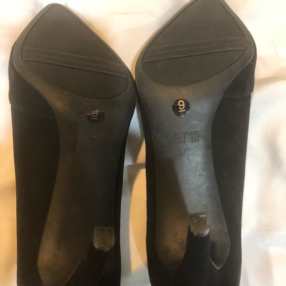 Black suede Bar 111 pumps size 9 - Picture 8 of 8